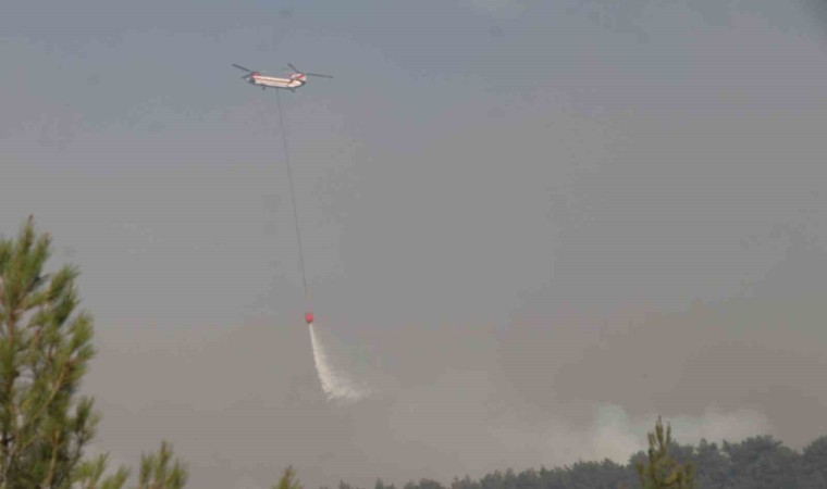 Babadağda 30 yayla evi boşaltıldı, Skorsky ve Chinook helikopterler desteğe geldi