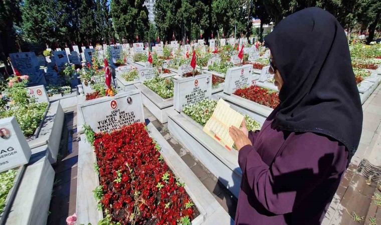 Babalar Gününde şehit mezarlığına gelenler bayrama buruk girdiler