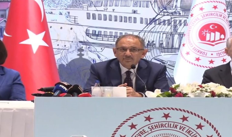 Bakan Özhaseki: “Amacımız Marmara Denizini eski günlerine elbirliğiyle kavuşturabilmek”