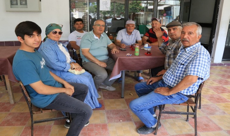 Başkan Arslan mahalle mahalle bayram mesaisine devam ediyor