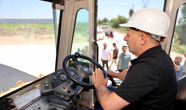 Başkan Demirçalı: Yüreğirde asfaltsız yol kalmayacak