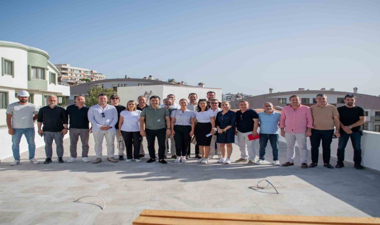 Başkan Günel Çocuk Bakım Evi ve Kadın Danışma Merkezinde incelemelerde bulundu