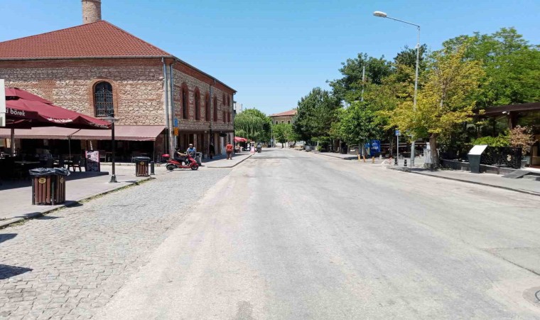 Bayram sonrasında Odunpazarında sokaklar boş kaldı