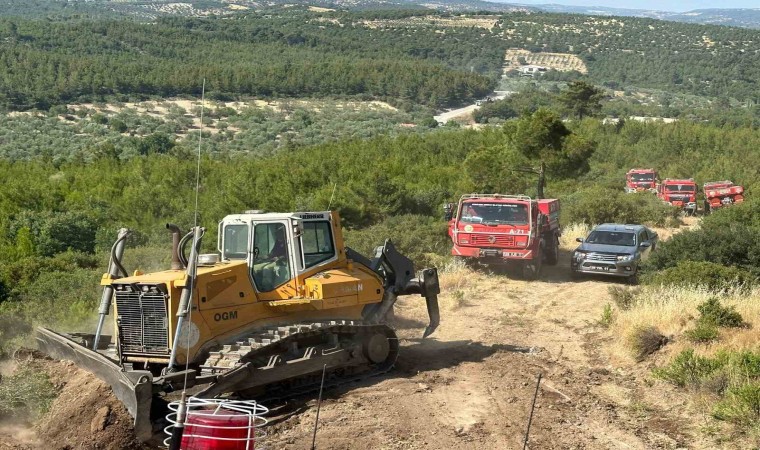 Bergamadaki orman yangını kontrol altına alındı