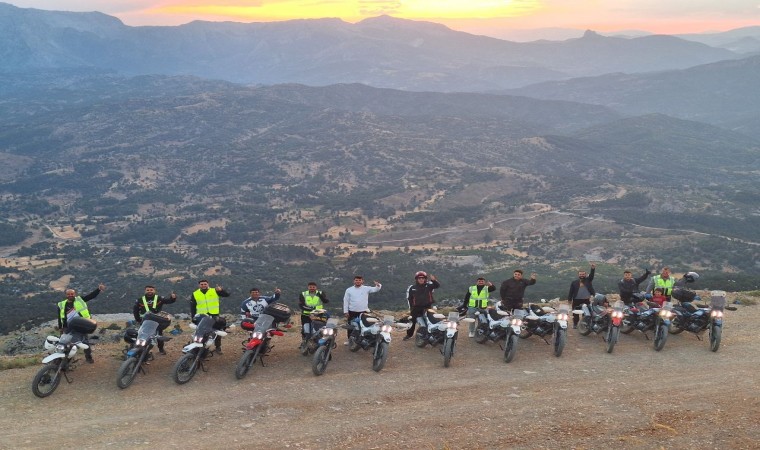 Beyşehirde geleneksel Köprülü Kanyon Motosiklet Gezisi