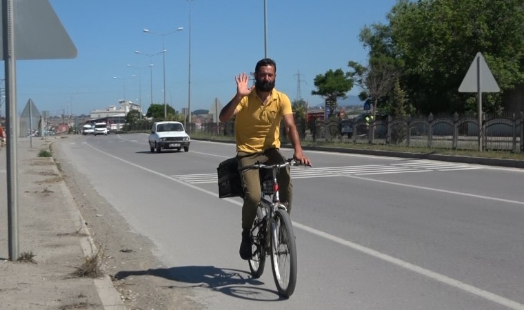 Bisiklet gezgini 7 yılda 126 bin kilometre yol kat ederek Türkiyeyi 9 kez turladı, 10. tura başladı