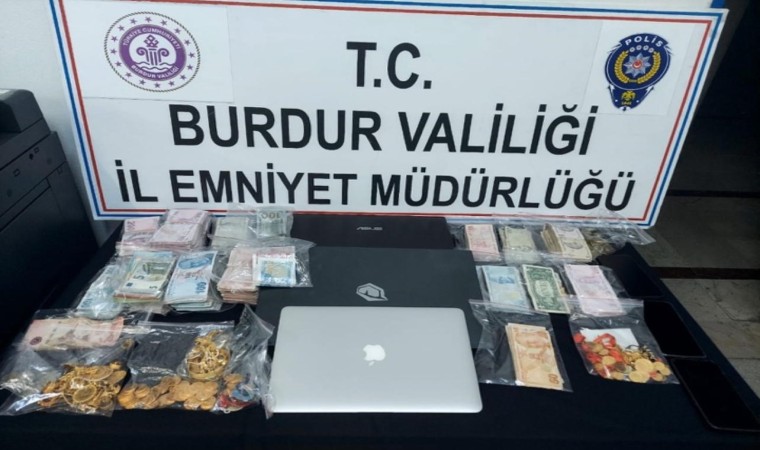 Bitliste dolandırıcılık olayına karışan 3 şüpheli Burdurda yakalandı