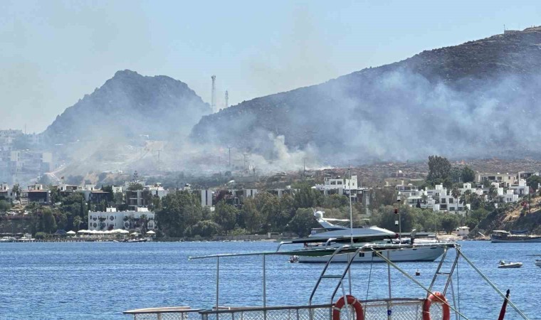 Bodrumda 2 noktadaki yangın kontrol altına alındı