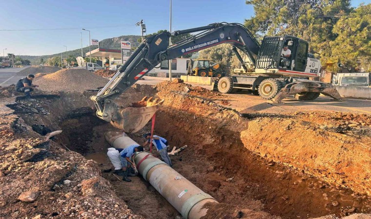 Bodrumda arızalanan hatlara müdahale sürüyor