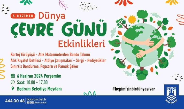 Bodrumda Dünya Çevre Günü etkinlikleri