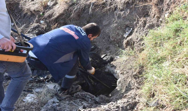 Bozüyükte kanalizasyon hatlarını tıkayan ıslak mendillerle mücadele sürüyor