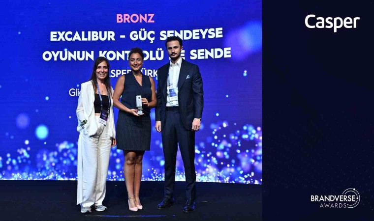 Casper, Brandverse Awardste bronz ödülün sahibi oldu