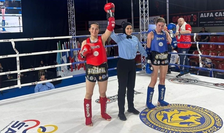 Cemile Aykoç, Muaythai Dünya Şampiyonasında dünya ikincisi oldu