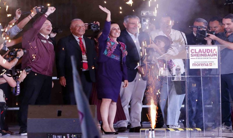 Claudia Sheinbaum, Meksikanın ilk kadın devlet başkanı oldu