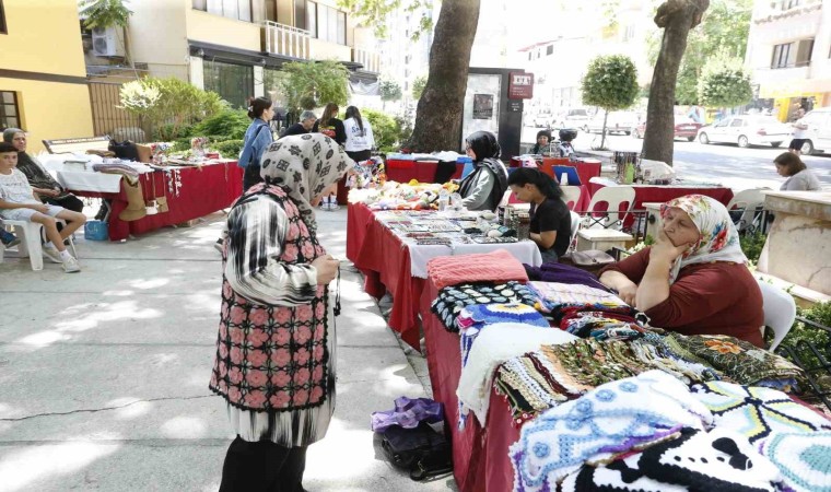 Denizlide El Emeği Pazarı ile kadınlar aile bütçesine destek olucak