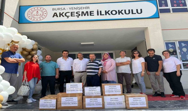 Depremzede çocukların Yaz tatili kitapları Yenişehirden