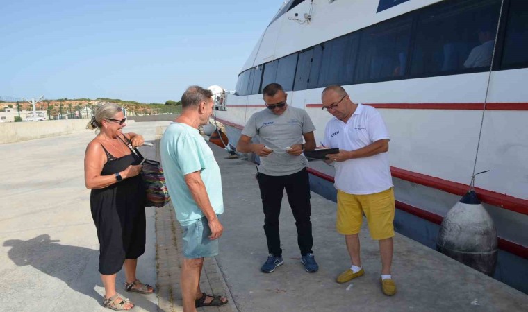 Didimden Yunan adalarına feribot seferleri başladı