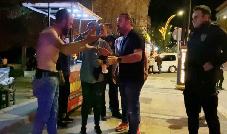 Direnip biber gazı yedi, “Kaybol ya” diye bağırdığı polis memurunu azarlayıp kovdu