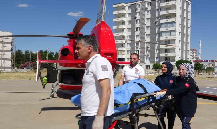 Diyarbakırda attan düşen şahıs başından yaralandı