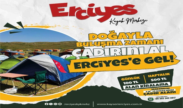 Doğaseverler Erciyes Kayak Merkezinde buluşacak