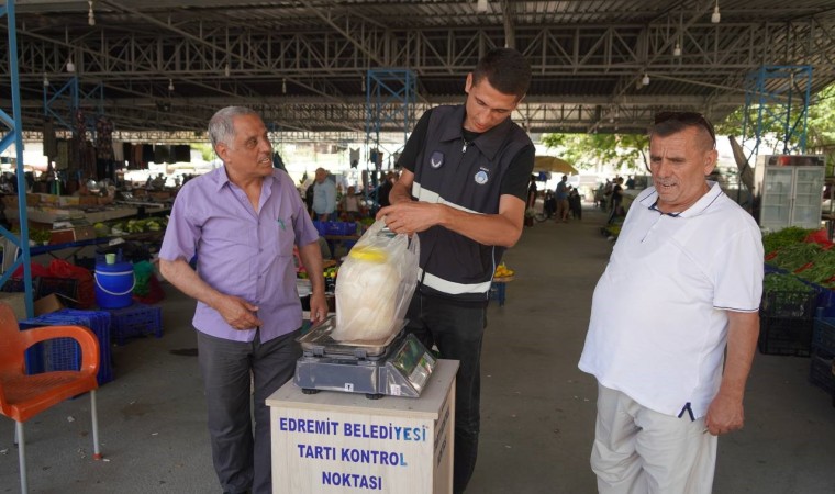 Edremit Belediyesi Zabıta Müdürlüğü denetimlerini aralıksız sürdürüyor