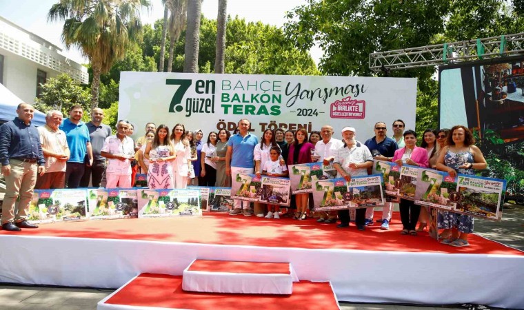 ‘En Güzel Bahçe, Balkon ve Teras Yarışması ödülleri sahiplerini buldu