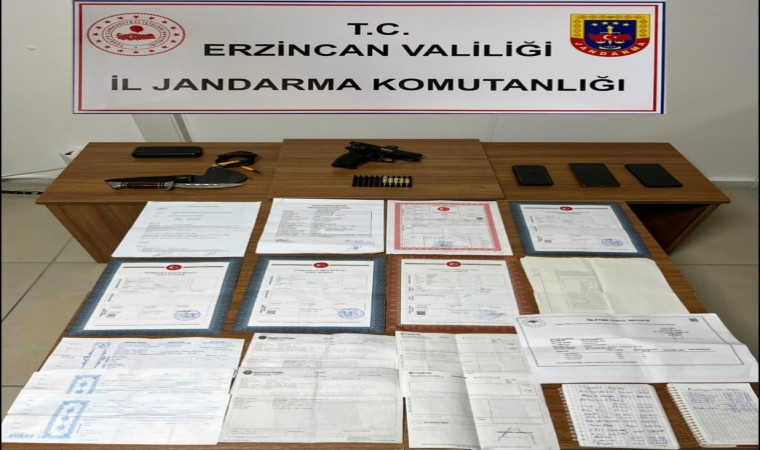 Erzincanda tefecilik operasyonu: 2 kişi tutuklandı