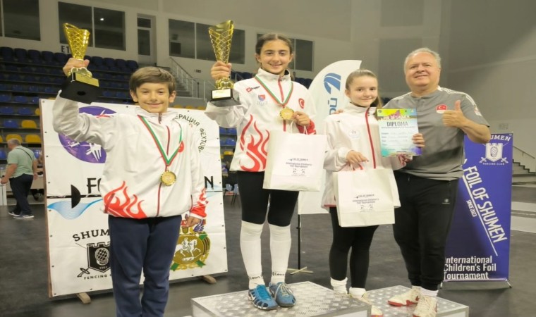 Eskişehirli sporcular Bulgaristandan 2 adet 1incilikle döndü