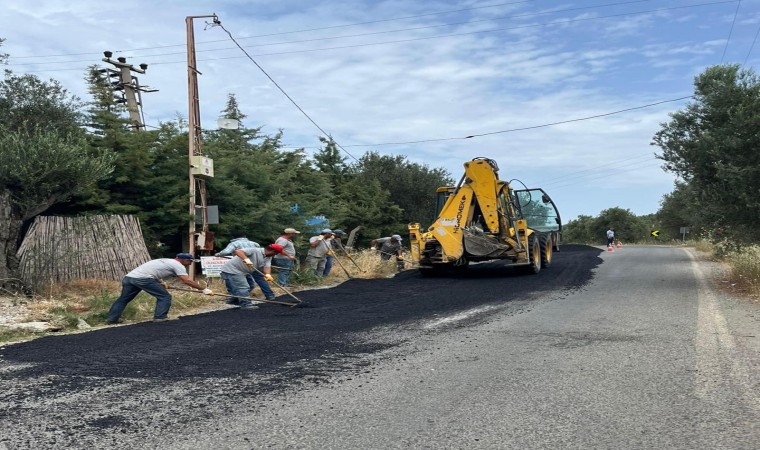 Gadana Plajına giden yol, bayram öncesinde hazır hale getirildi