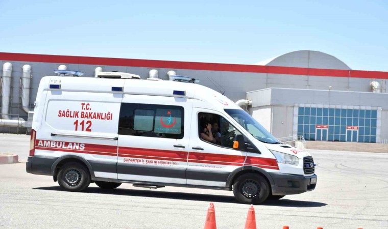 Gaziantepte ambulans sürüş eğitimleri nefes kesti