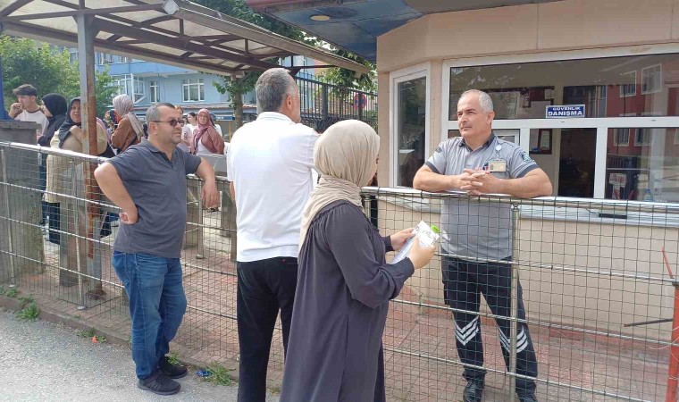 Geç kalan öğrenciler yürekleri ağızlara getirdi