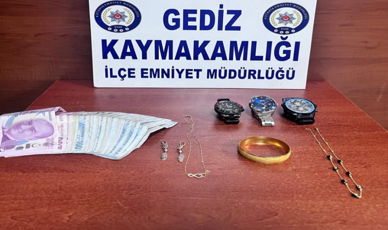 Gedizde 3 hırsızlık zanlısı tutuklandı