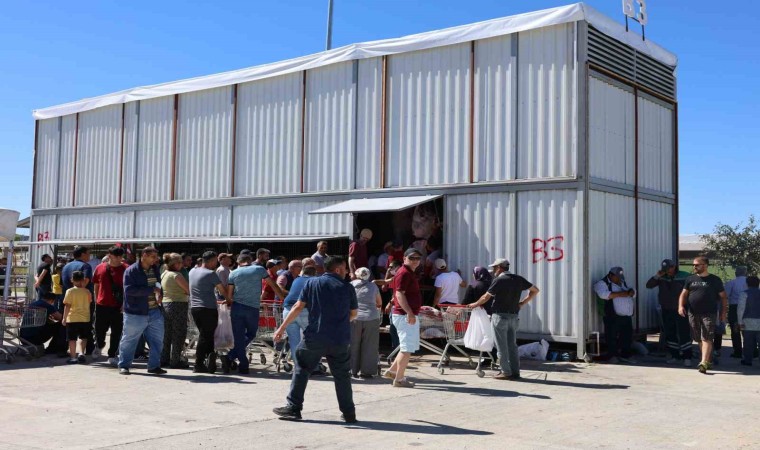 Gölbaşı kurban satış merkezinde bayram heyecanı