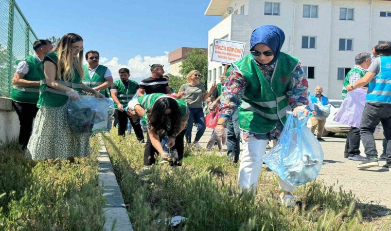 Iğdırda 5 Haziran ‘Dünya Çevre Günü dolayısıyla çevre temizliği düzenlendi