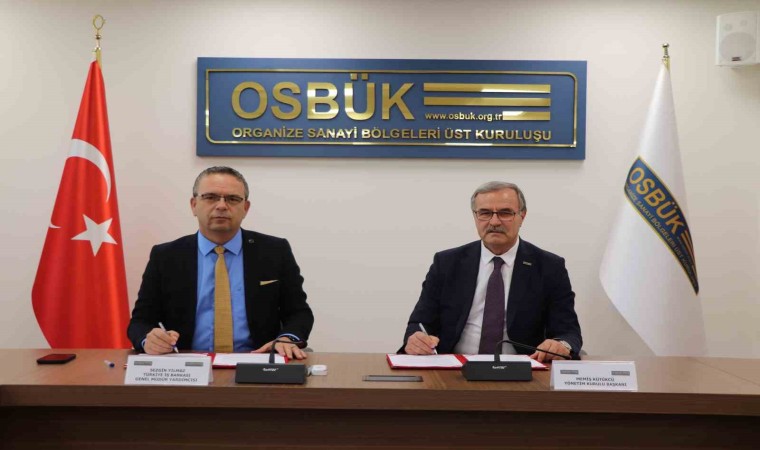 İş Bankası ve OSBÜKten OSBleri destekleyen protokol