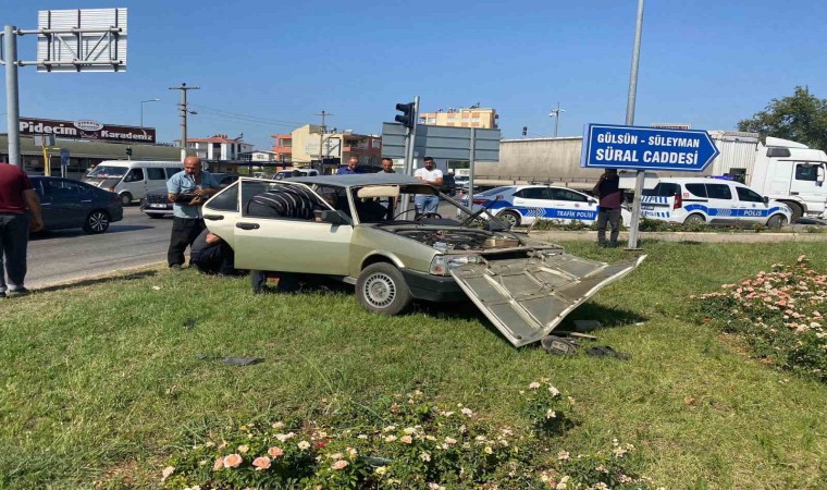 Işık ihlali kazaya sebep oldu: 2 yaralı