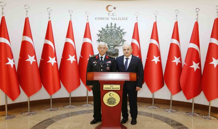 Jandarma Genel Komutanı Orgeneral Çetin Çorumda