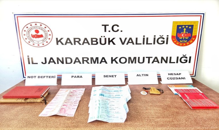 Karabükte tefecilik operasyonu: 1 gözaltı