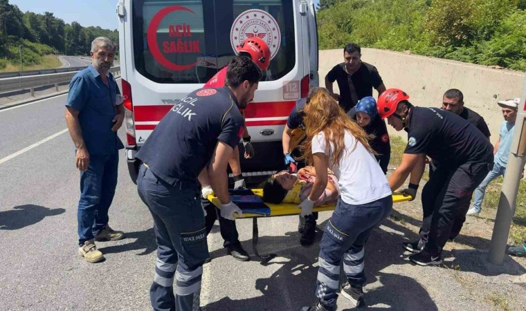 Karadeniz Ereğlide trafik kazası: 4 yaralı