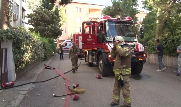 Kartalda bir dairede tüp patladı, 4 katlı apartman tahliye edildi