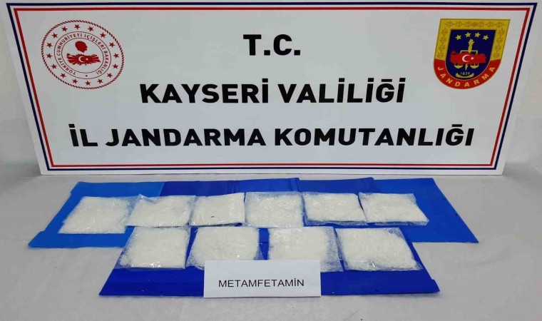 Kayseride 1 kilo uyuşturucu yakalandı