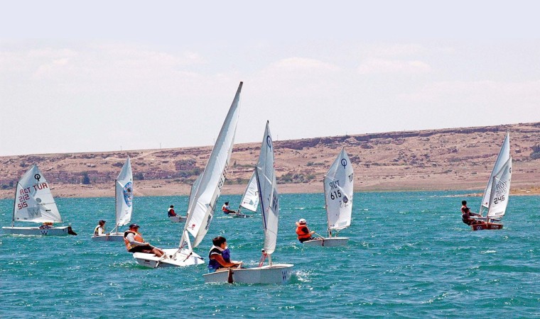 Kayserinin denizi su sporları merkezi olacak