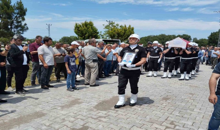 Kazada ölen polis memuru Canbula son görev