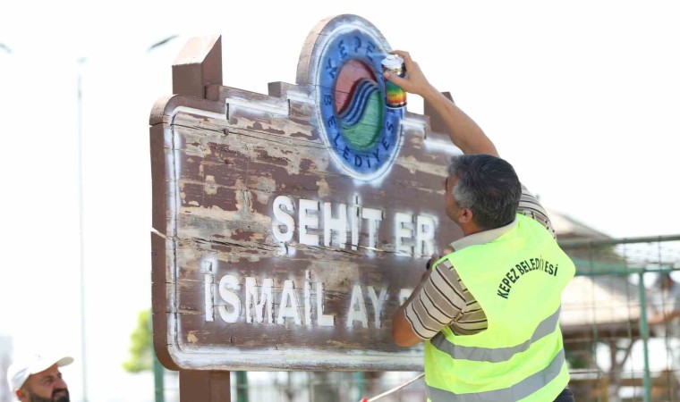 Kepezin Şehit Er İsmail Ay Parkı yenilendi