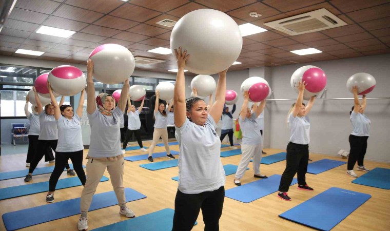 Konakta her yaşa ayrı bir spor etkinliği