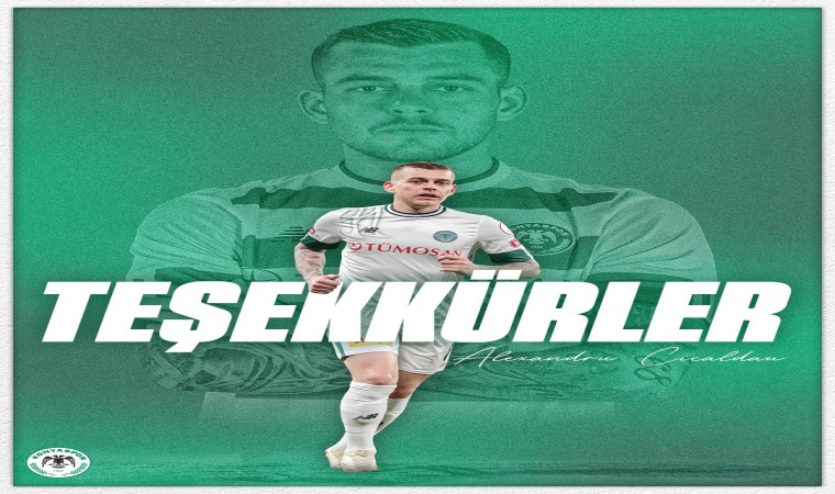 Konyaspor, Cicaldau ile yollarını ayırdığını duyurdu