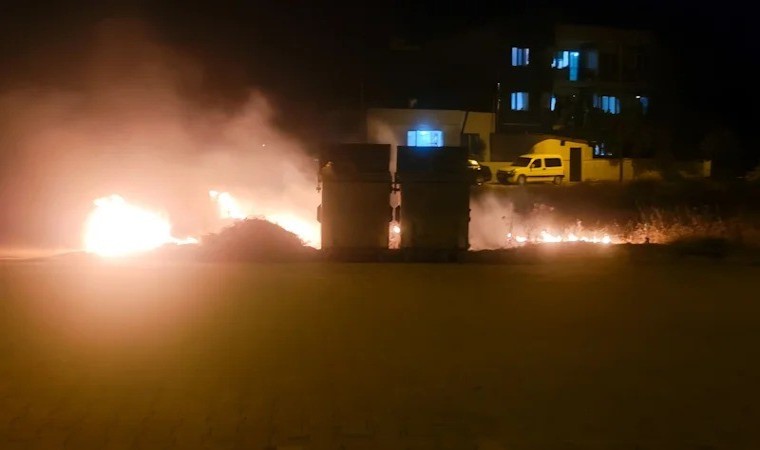 Köşkte meydana gelen yangın paniğe neden oldu