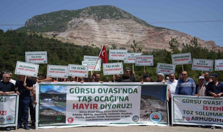 Köylüler Dünya Çevre Gününde seslendi: “Taş ocağı istemiyoruz”