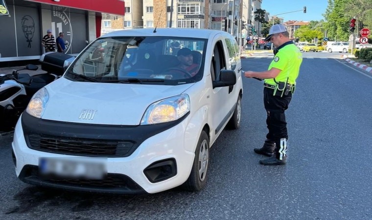 Lüleburgazda trafik denetimi: 120 araca ceza