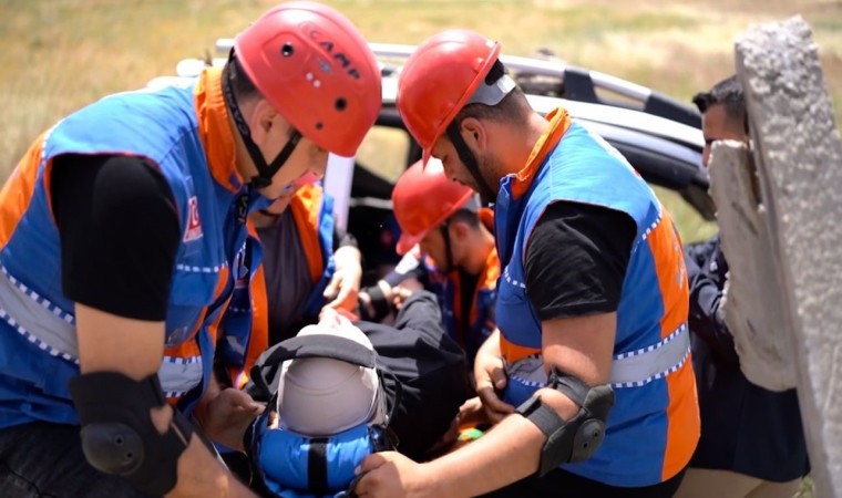 Malatyada UMKE tatbikatı nefesleri kesti